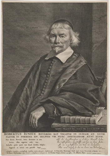 Robert Junius by Cornelis Visscher, print, 1654
