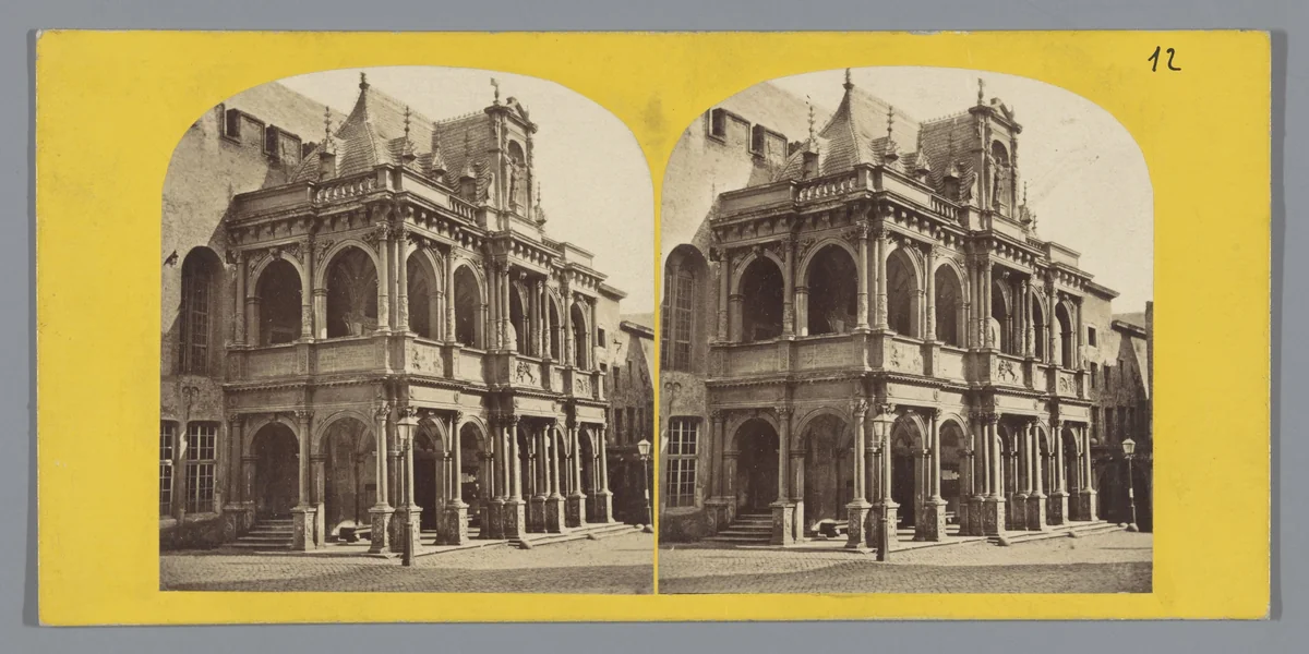 Stadhuis van Keulen by anonymous, photograph, 1851-1880