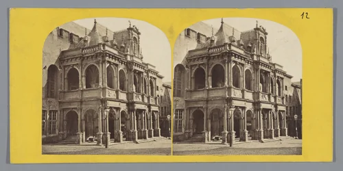 Stadhuis van Keulen by anonymous, photograph, 1851-1880