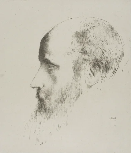 Edouard Vuillard by Odilon Redon, print, 1900