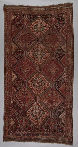 Khamseh Carpet by Southwest Iran, textile, 1885-1895
