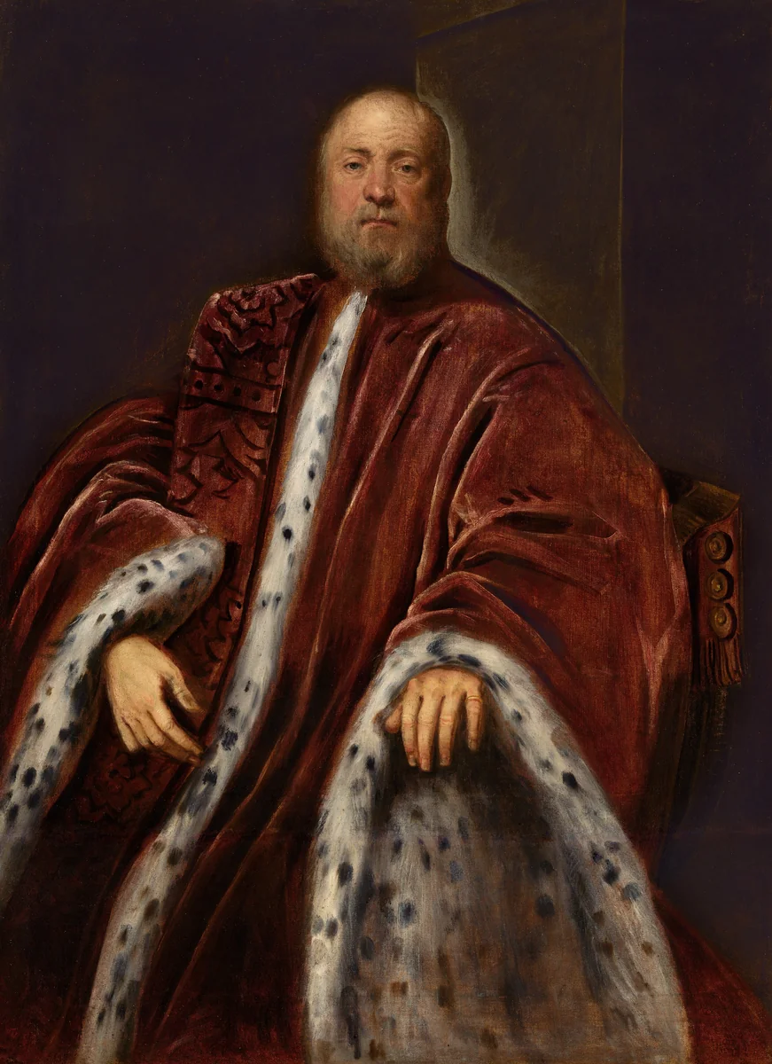 A Procurator of Saint Mark's by Jacopo Tintoretto, painting, 1570-1580