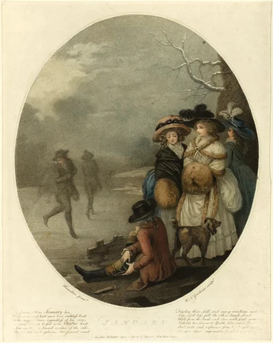 January by William Nelson Gardiner, print, 1788