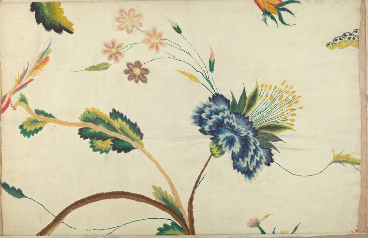 Crewel Bedspread by Lawrence Peterson, index of american design, 1937