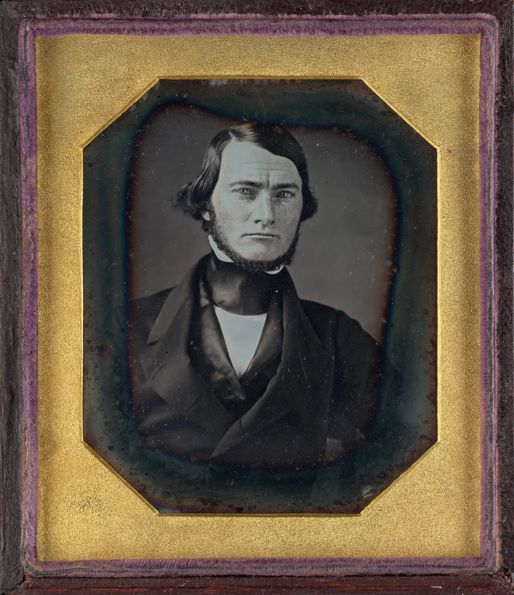 Portrait of a Man by American 19th Century, photograph, 1850-1860