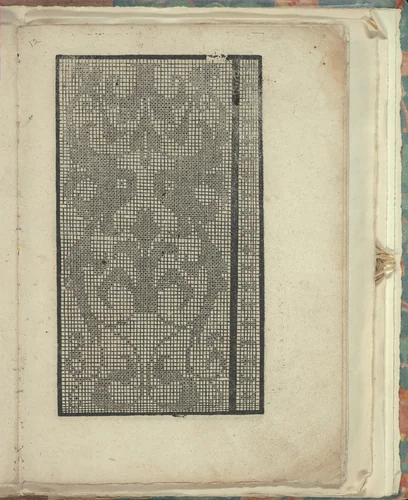 Opera Nova Universali intitulata Corona di racammi, page 31 (recto) by Giovanni Andrea Vavassore, book, 1530