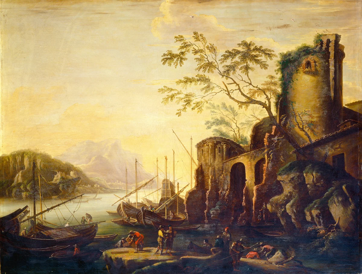 Marina delle Torri by Salvator Rosa, painting, 1600-1699