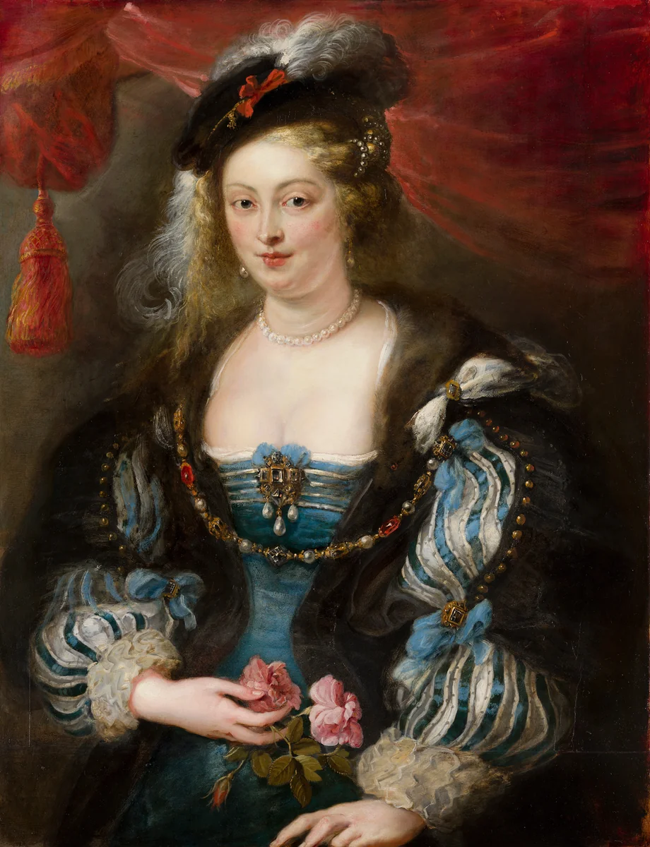 Portrait of a Young Woman by Peter Paul Rubens, painting, 1620