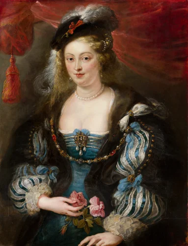 Portrait of a Young Woman by Peter Paul Rubens, painting, 1620