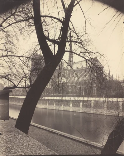 Notre-Dame by Eugène Atget, photograph, 1922