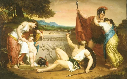 The Wages of War by Henry Peters Gray, artwork, 1848