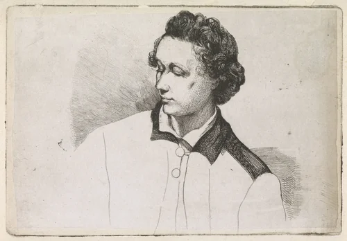 Portret van Martinus Antonius Kuytenbrouwer by Johannes Christiaan d'Arnaud Gerkens, print, 1833-1891