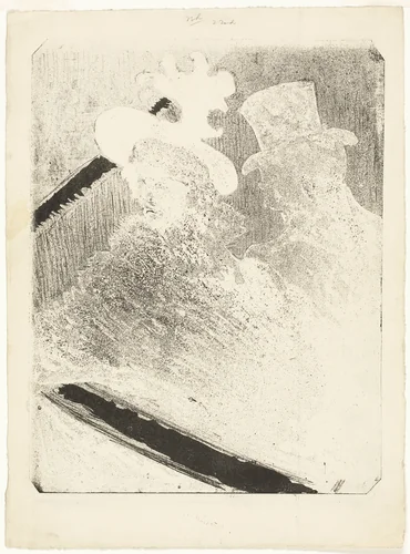At the Concert by Henri de Toulouse-Lautrec, print, 1896