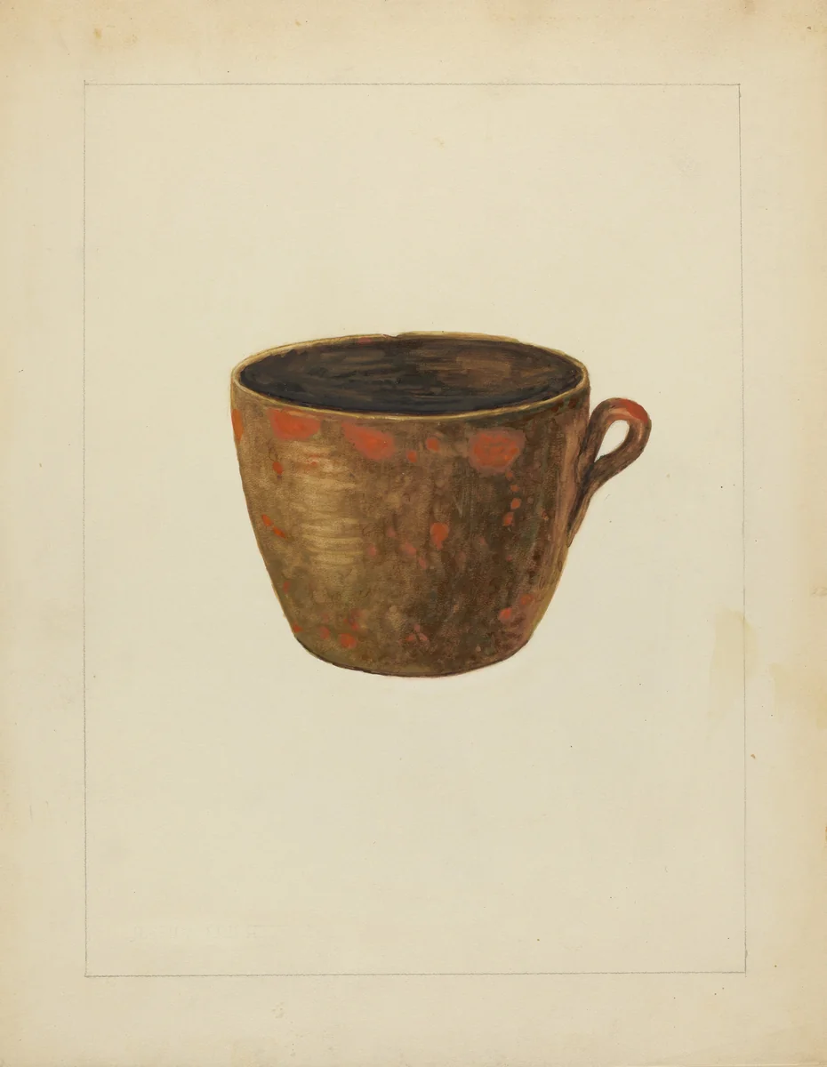 Cup by Jessica Price, index of american design, 1953