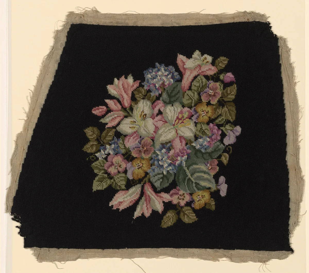 Chair Seat by England, textile, 1870-1890