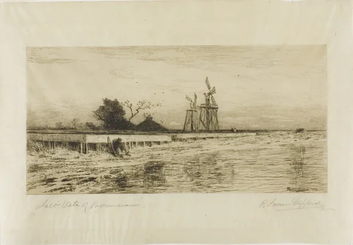 Salt Vats of Padanaram by Robert Swain Gifford, print, 1878