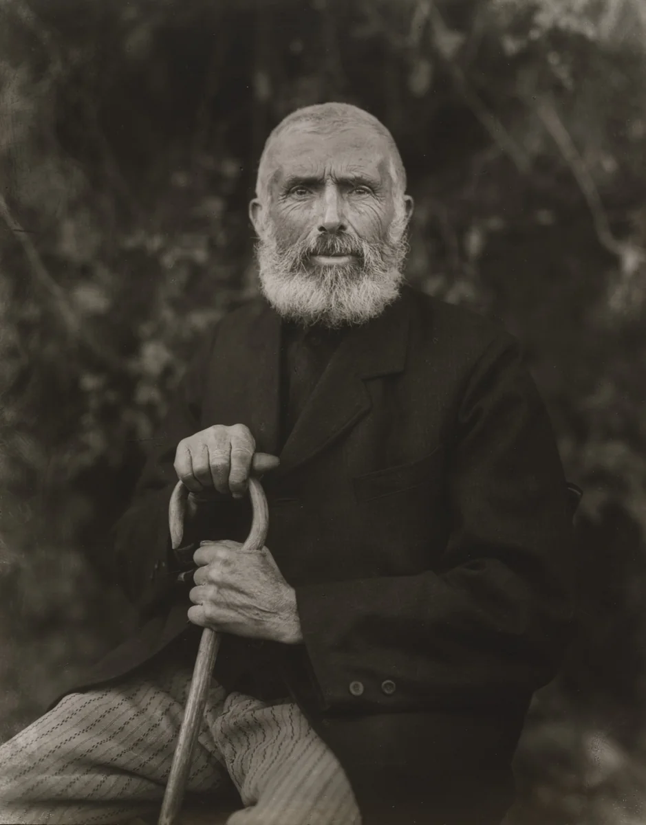 The Man of the Soil by August Sander, photograph, 1910