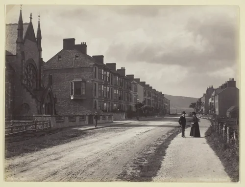 Pensarn, the Street by Francis Bedford, photograph, 1860-1894