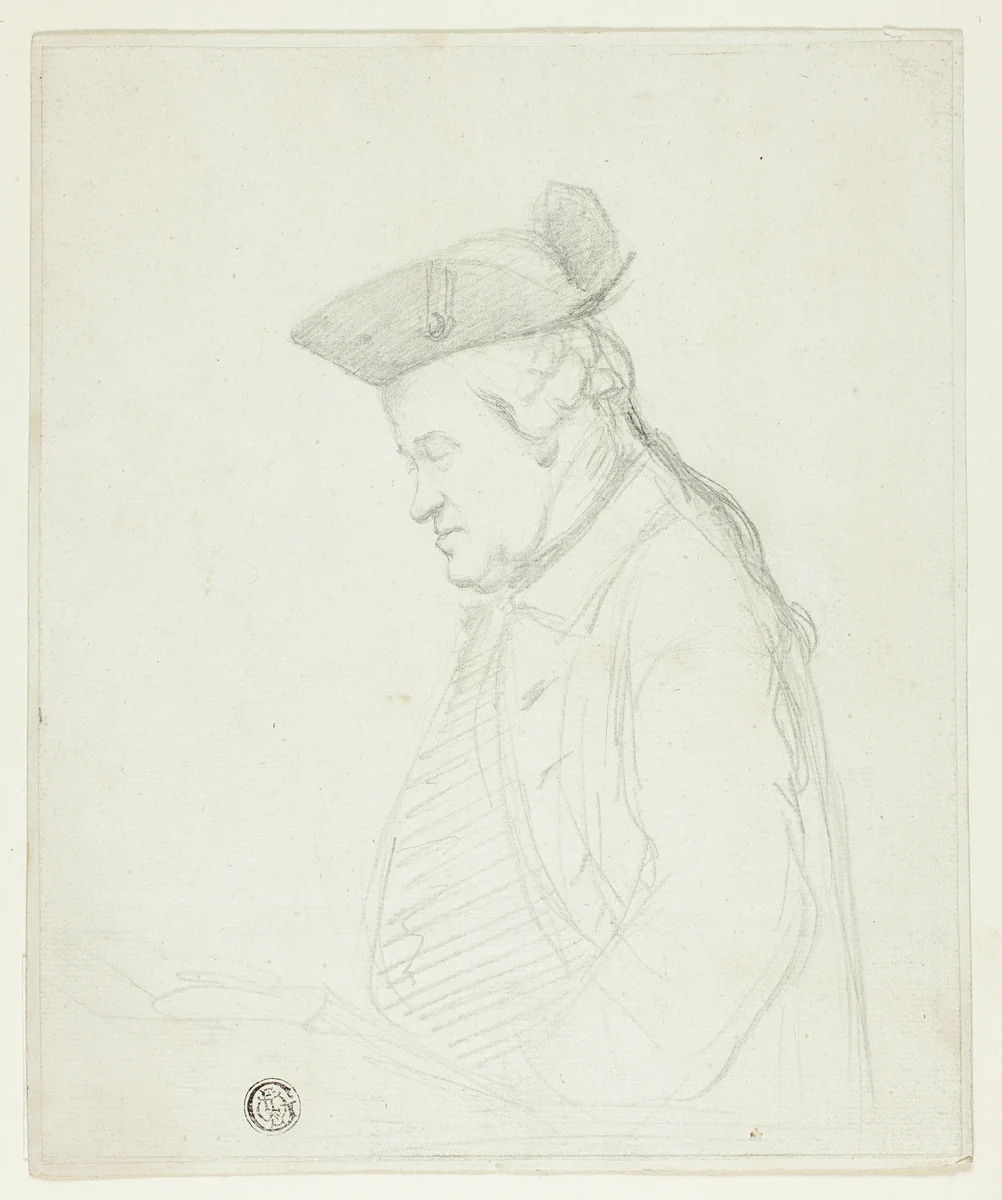Half-Length Portrait of George Michael Moser by George Dance
George Michael Moser, drawing, 1724-1825