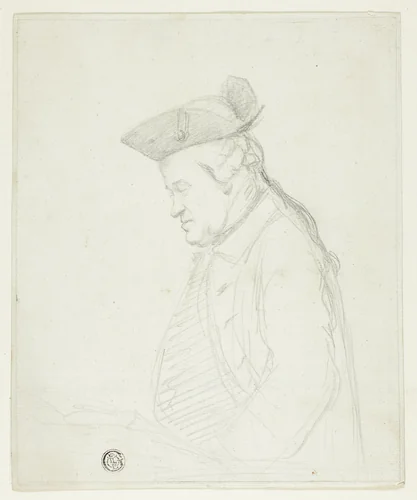 Half-Length Portrait of George Michael Moser by George Dance
George Michael Moser, drawing, 1724-1825