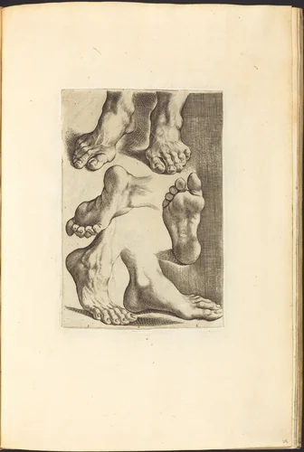 Print from Drawing Book by Luca Ciamberlano, print, 1610-1620