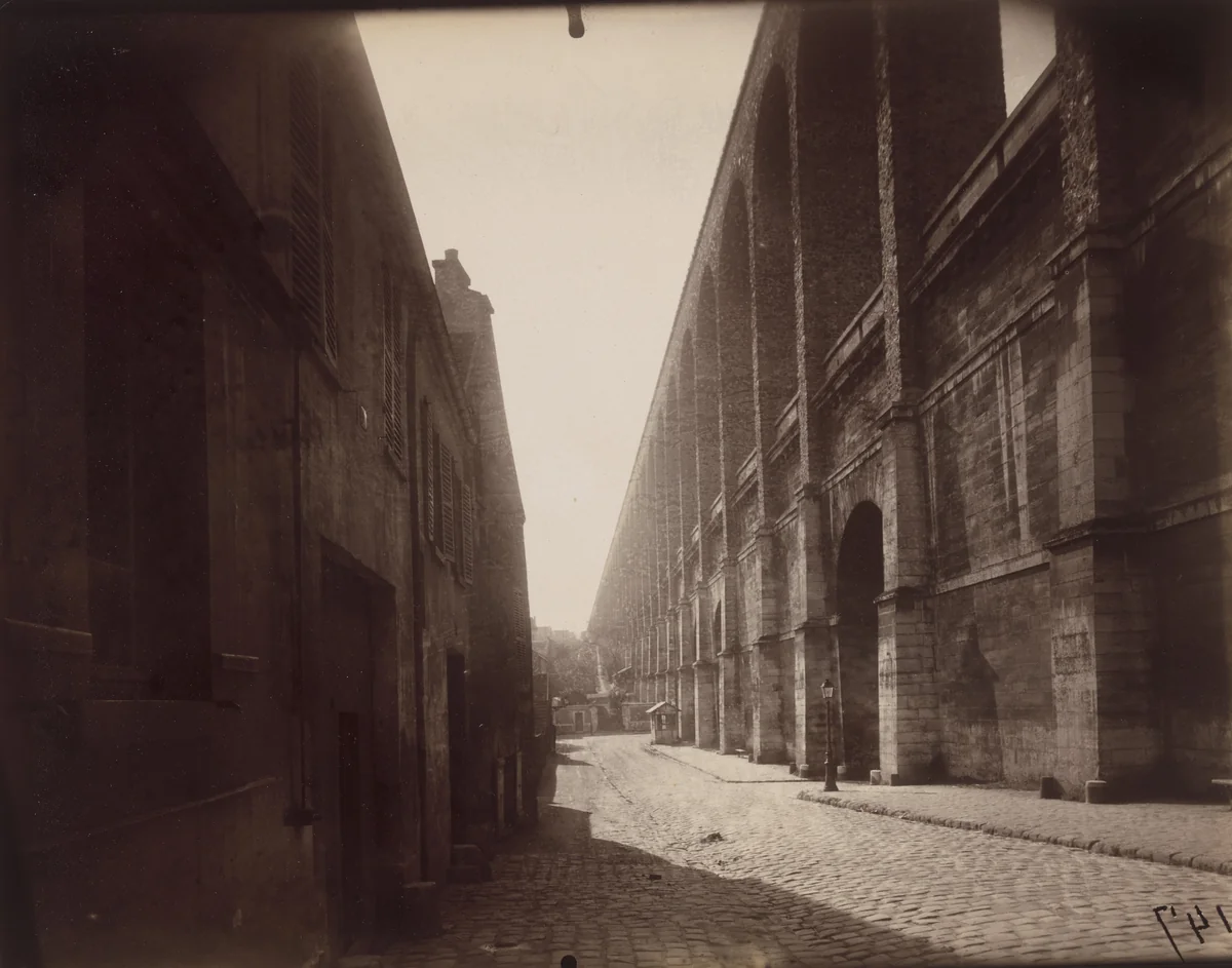 Arcueil-Cachan by Eugène Atget, photograph, 1925