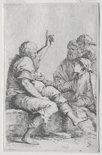 The Figurine Series: Figurine by Salvator Rosa, print, 1656-1657