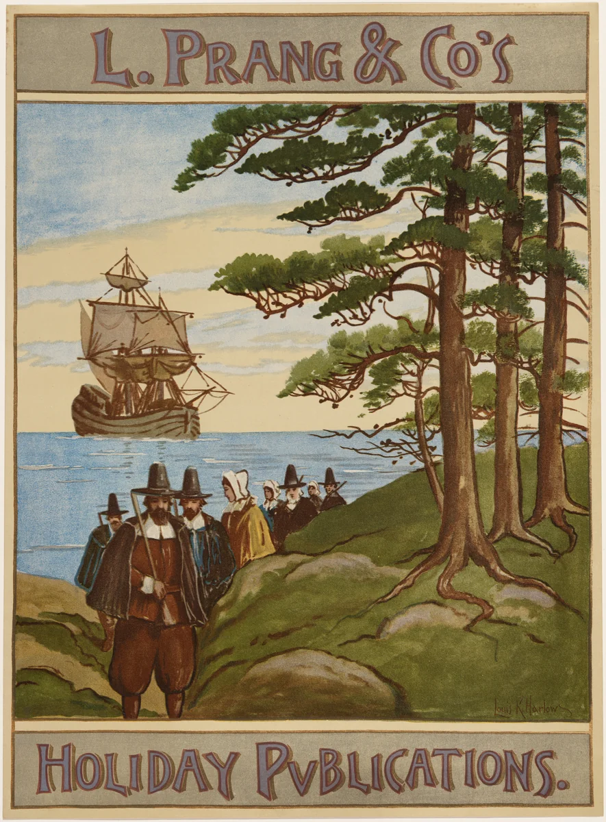 Prang and Co. Holiday Publications by Louis Kinney Harlow, print, 1850-1950