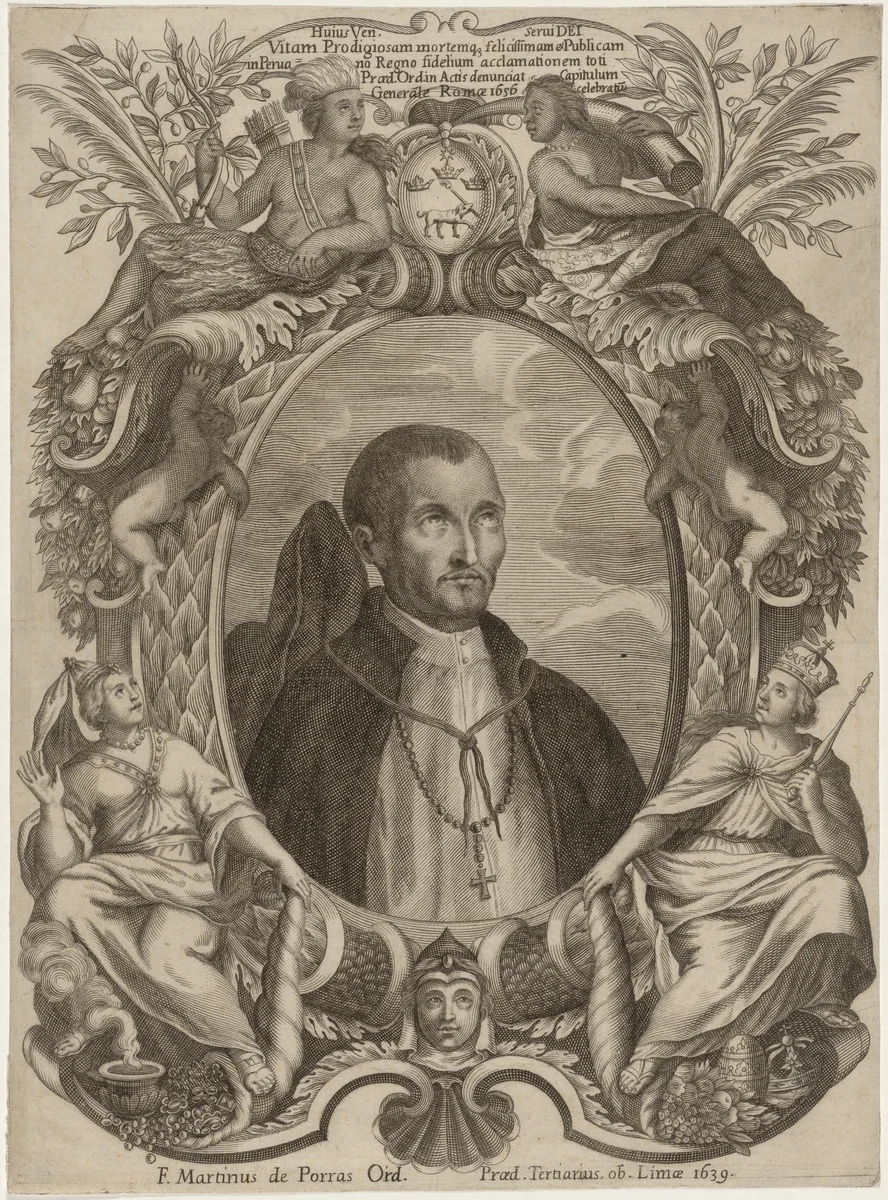 Friar Martinus de Porras by Unknown 19th Century, print, 1800-1899