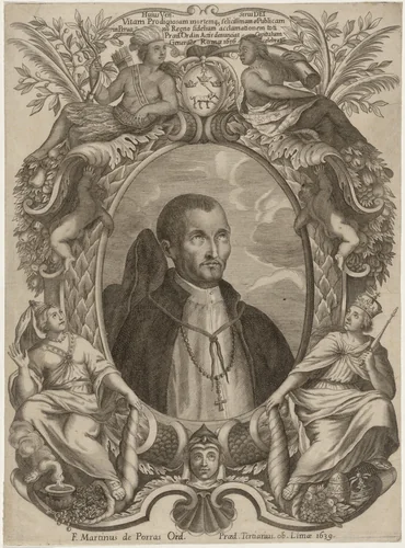 Friar Martinus de Porras by Unknown 19th Century, print, 1800-1899
