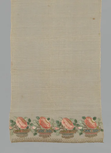 Towel or Napkin by Turkey, textile, 1801-1900