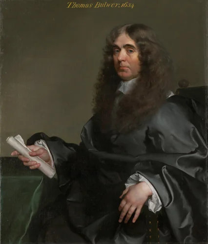 Portrait of Thomas Bulwer by Gerard van Soest, painting, 1654