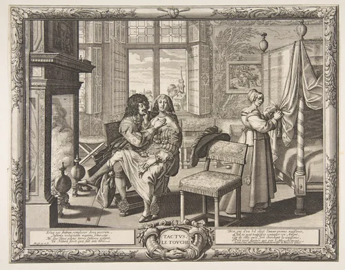 Touch (Le Toucher) by Abraham Bosse, print, 1633-1643