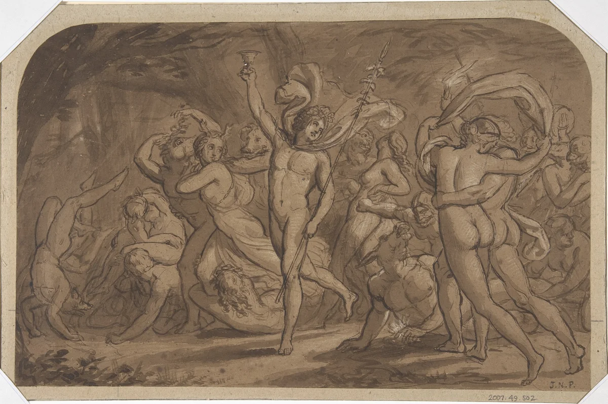 Milton's Comus by Joseph Noël Paton, drawing, 1842-1848