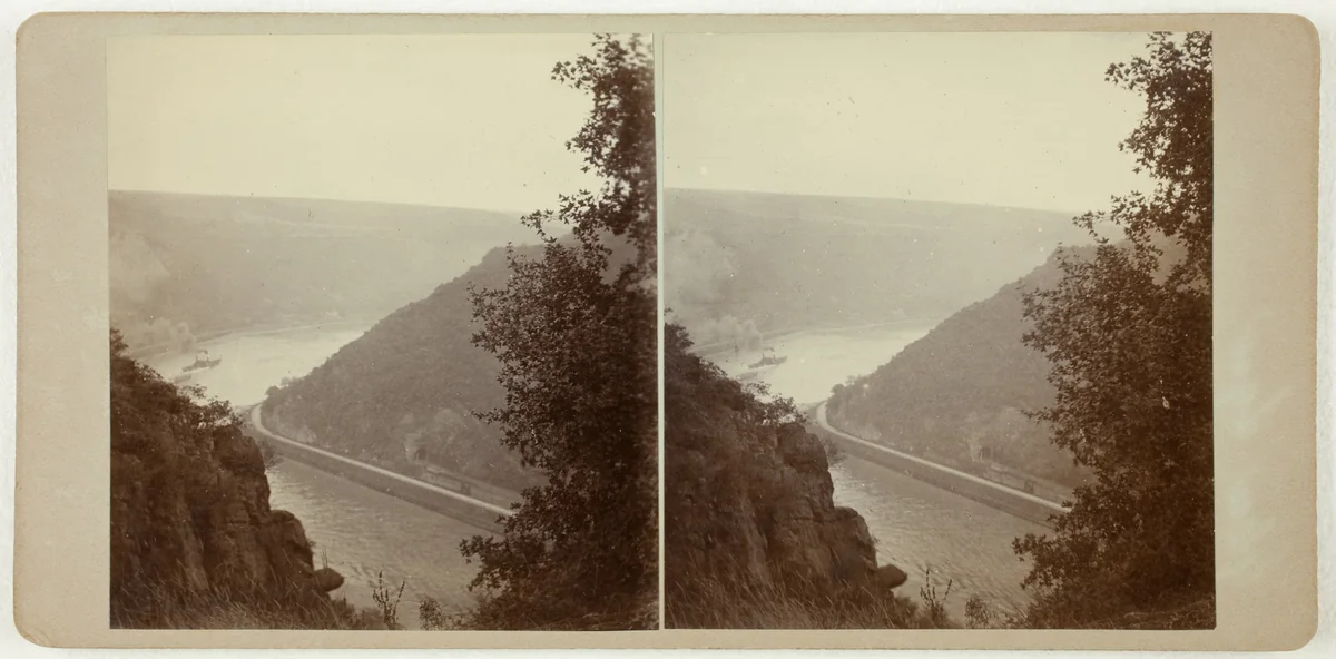 Untitled (From the Lorelei) by Artist Unknown, photograph, 1860-1869