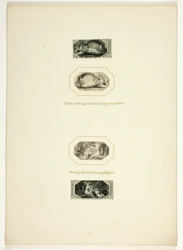 Study for a plate from Telemachus by Thomas Stothard, drawing, 1793-1803