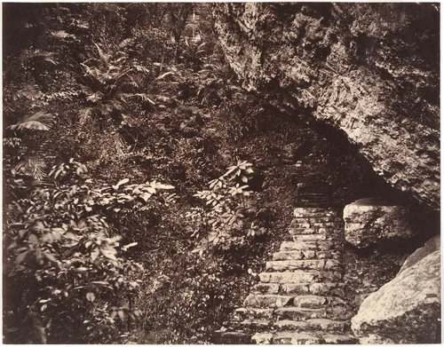 [Path to Fangguangyan Monastery, Fujian] by Lai Afong, photograph, 1869