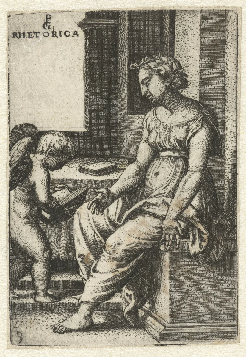 Retorica by Unknown, print, 1539-1541