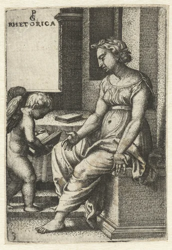 Retorica by Unknown, print, 1539-1541