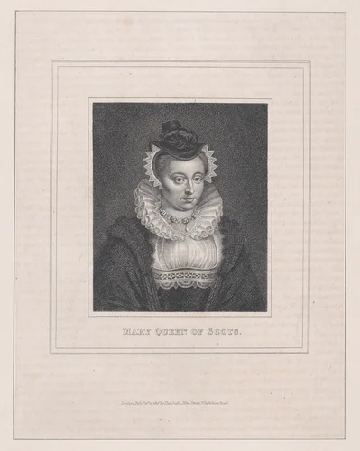 Mary, Queen of Scots by Thomas Crabb, print, 1815