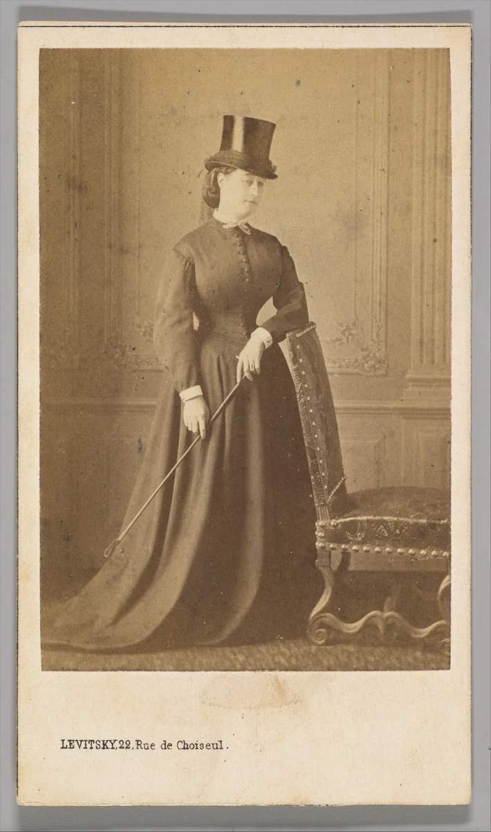 Empress Eugénie by Sergei Levitsky, photograph, 1859-1869