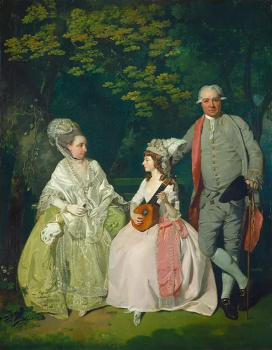 Family Group by Francis Wheatley, painting, 1775-1780