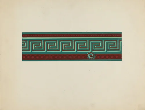 Wall Paper Border by John Garay, index of american design, 1937