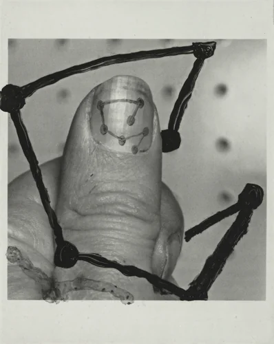 F. (All Thumbs) by Al Taylor, photograph, 1997