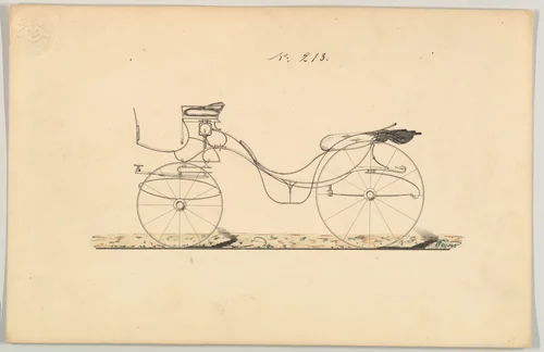 Victoria #213 by Brewster & Co., drawing, 1850-1900