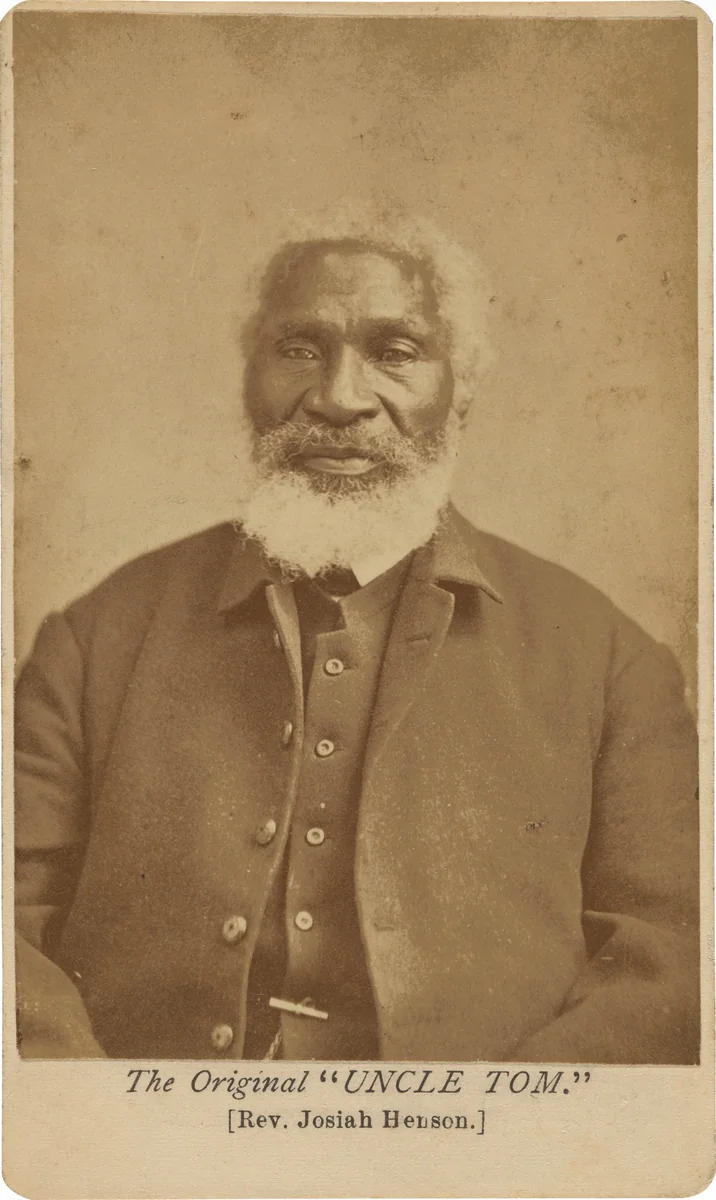 Reverend Josiah Henson by Edward H. Hart, photograph, 1871-1881