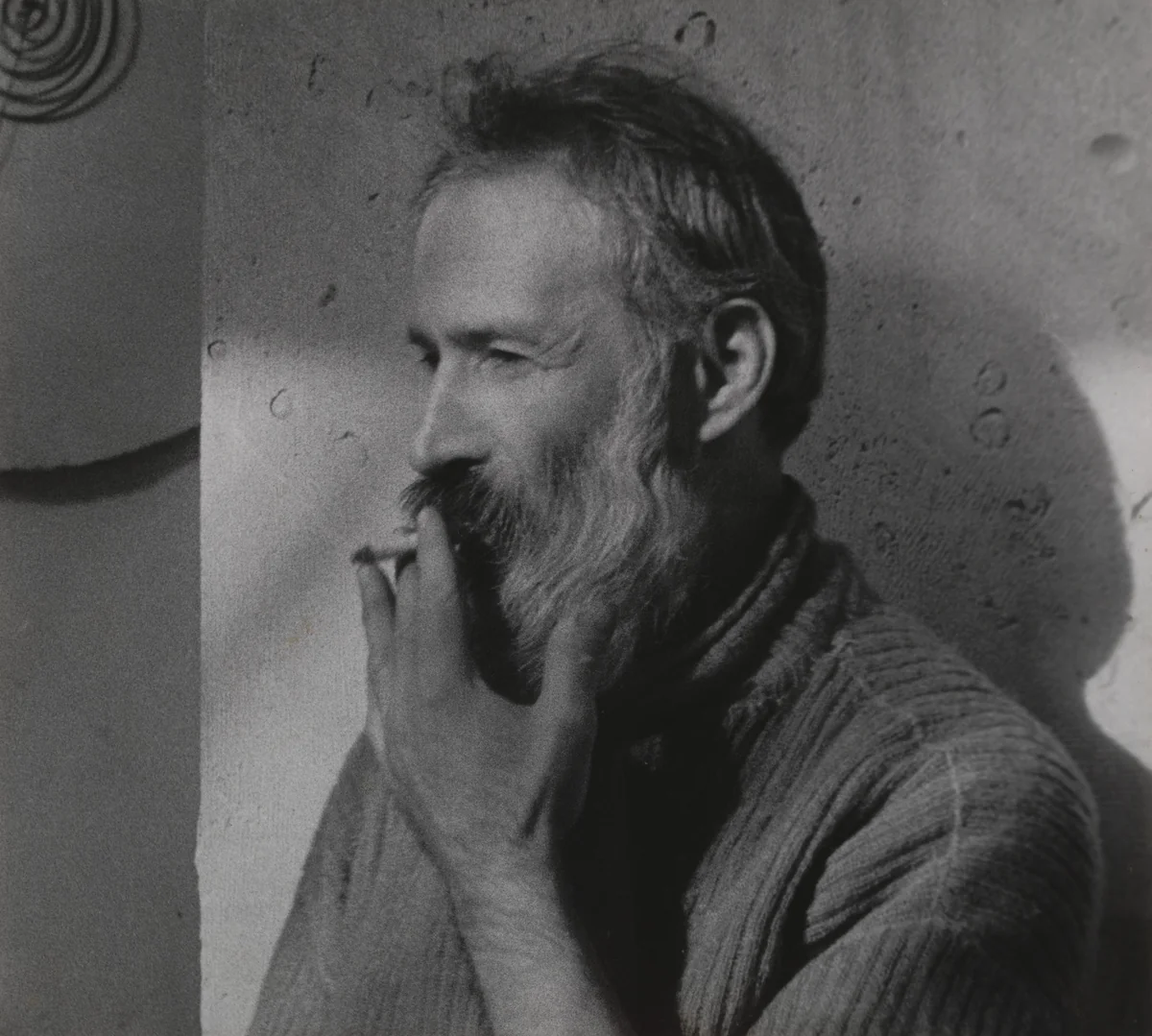 Constantin Brancusi by Man Ray, photograph, 1925