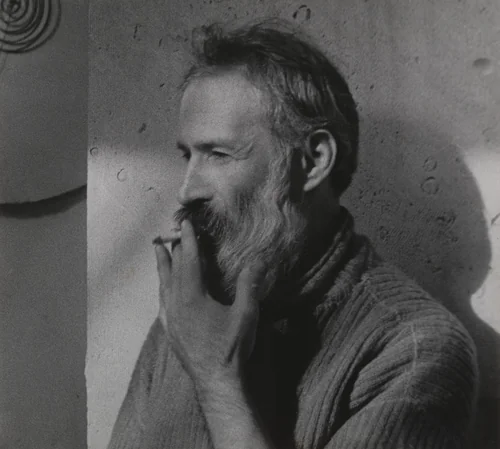 Constantin Brancusi by Man Ray, photograph, 1925