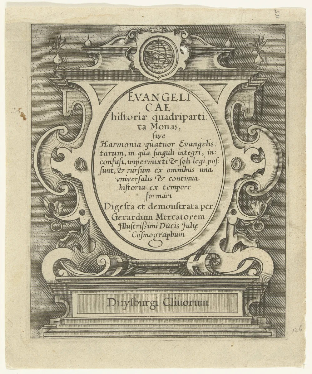 Evangelicae historiae by anonymous, print, 1500-1592