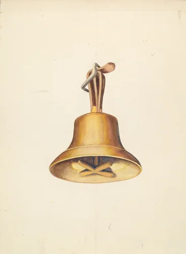Bell by American 20th Century, index of american design, 1935-1942